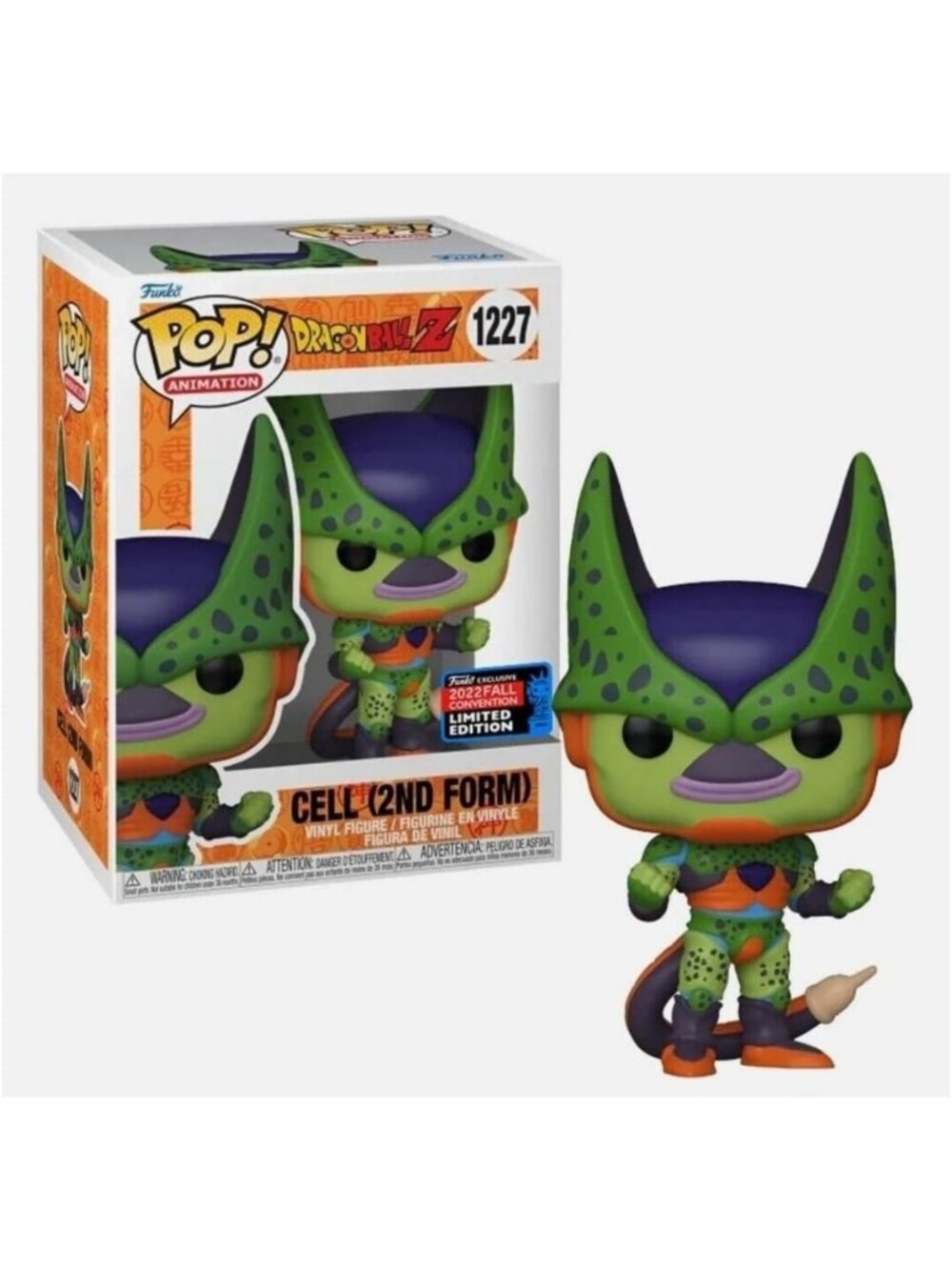 Funko Cell 2nd Form Pop! Dragonball Z Shared Fall Convention 2022 NYCC Exclusive